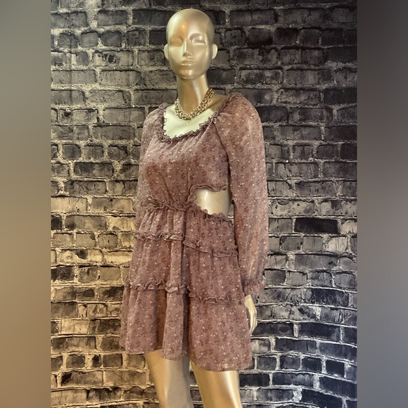 Southern Prairie Boho Cutout Dress - Picture 6 of 10